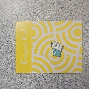 Origami Owl "Thank You" Card Charm